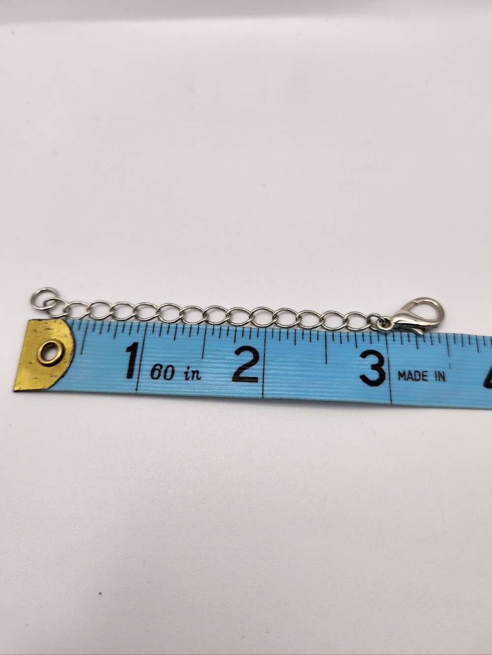 Necklace Extension Chain, Silver Tone